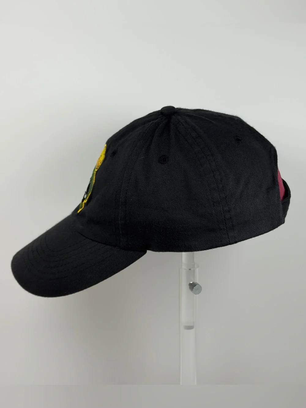 Six Flags Marvin the Martian Hat Looney Tunes Youth Strapback Black 2008 Y2K